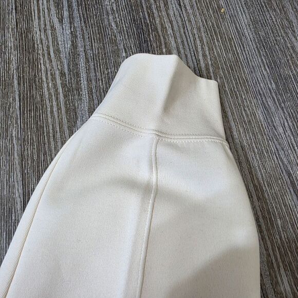 Nike Sportswear Tech Fleece Mid-Rise Joggers Ivory Women's Medium T FB8330-110 - Picture 12 of 14